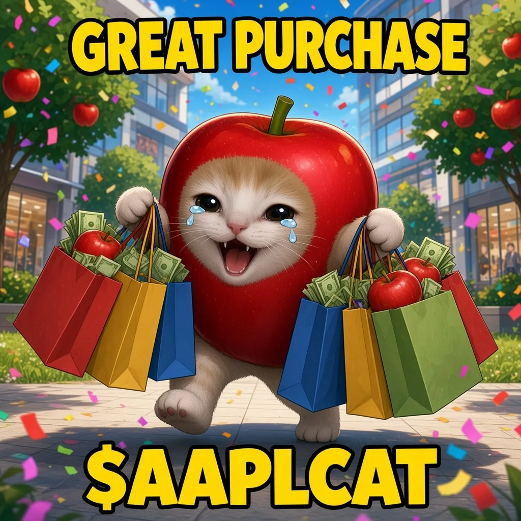 Apple Cat meme 2